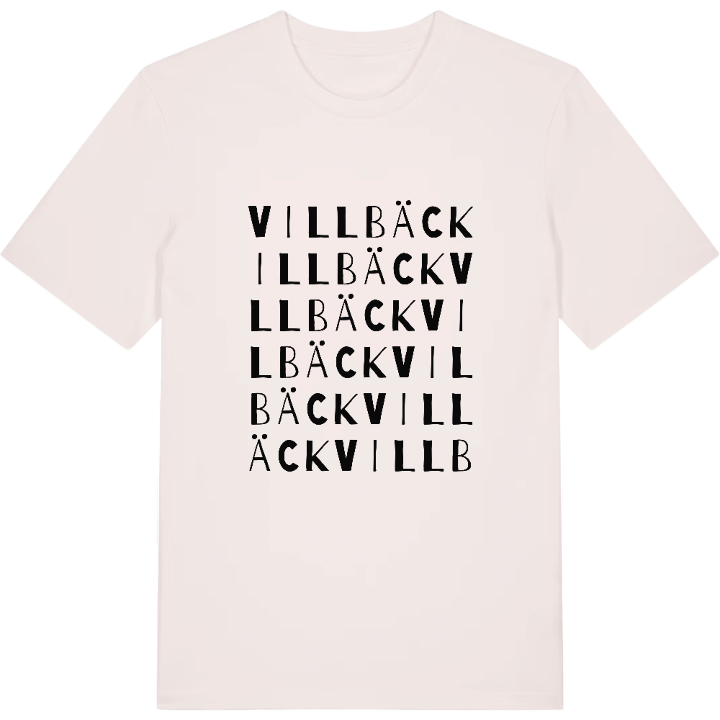 Villbäck ordlek t-shirt – t-shirt från PinShirt