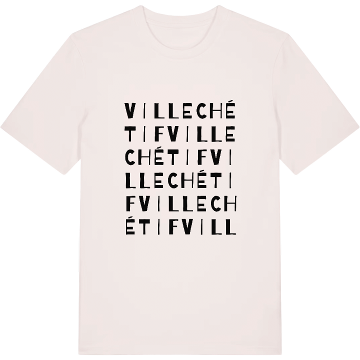 Villechétif ordlek t-shirt – t-shirt från PinShirt