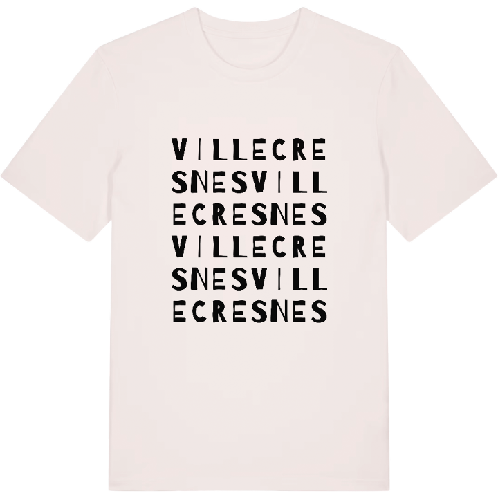 Villecresnes ordlek t-shirt – t-shirt från PinShirt
