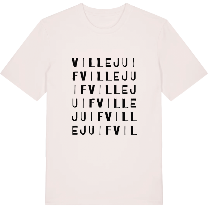 Villejuif ordlek t-shirt – t-shirt från PinShirt