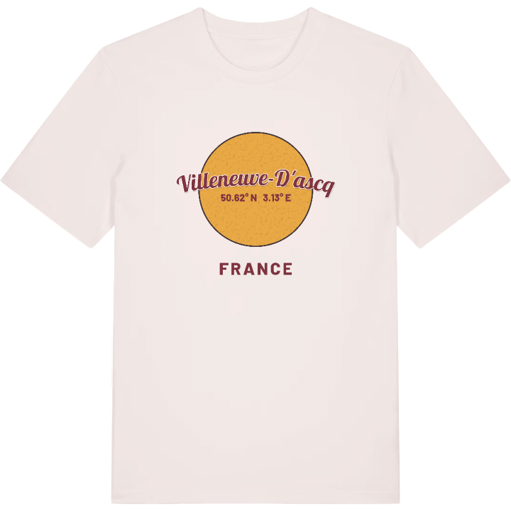 Villeneuve-d'Ascq cirkel t-shirt – t-shirt från PinShirt