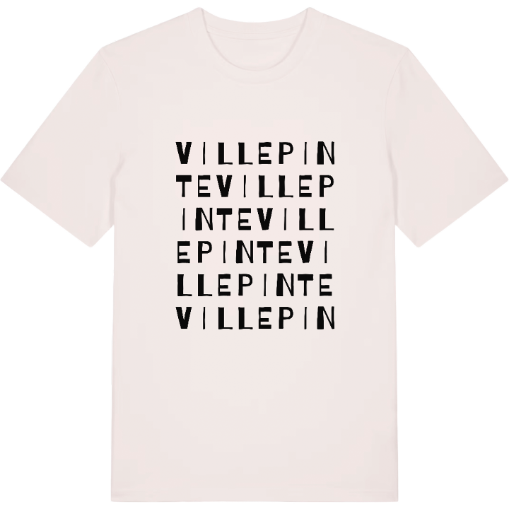 Villepinte ordlek t-shirt – t-shirt från PinShirt