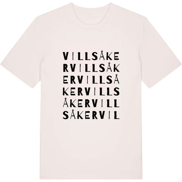 Villsåker ordlek t-shirt – t-shirt från PinShirt