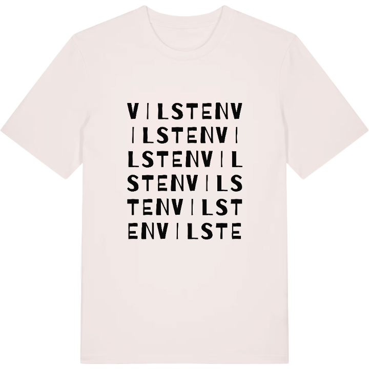 Vilsten ordlek t-shirt – t-shirt från PinShirt