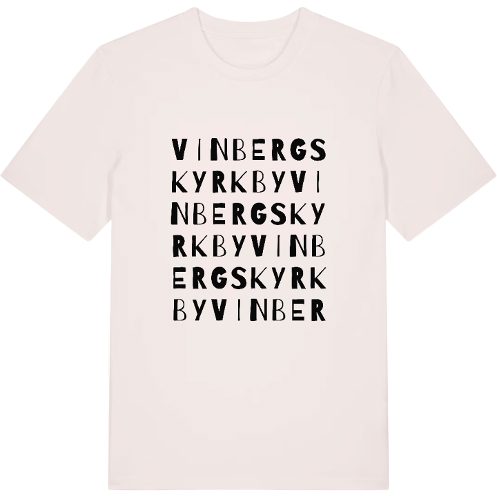Vinbergs kyrkby ordlek t-shirt – t-shirt från PinShirt