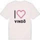 Jag älskar Vindö t-shirt stort tryck