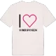 Jag älskar Vindsviken t-shirt stort tryck
