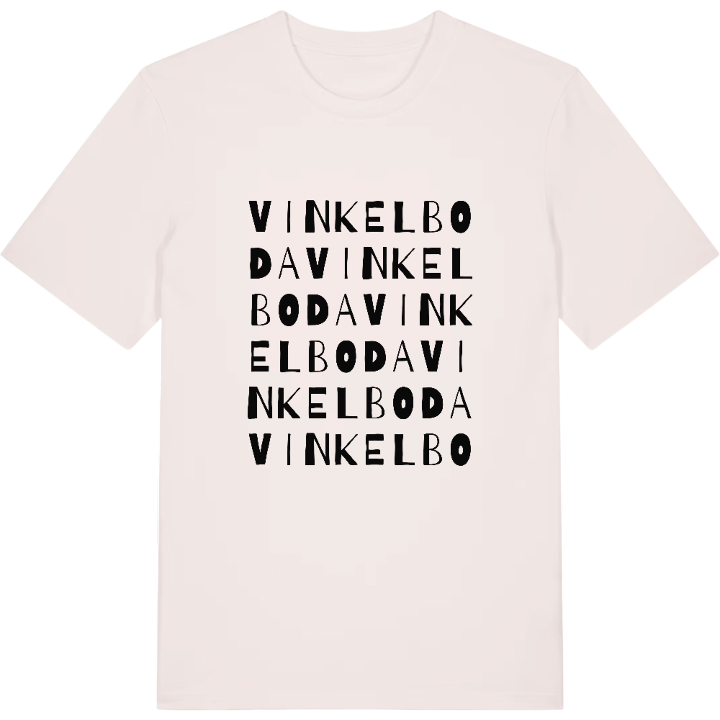 Vinkelboda ordlek t-shirt – t-shirt från PinShirt