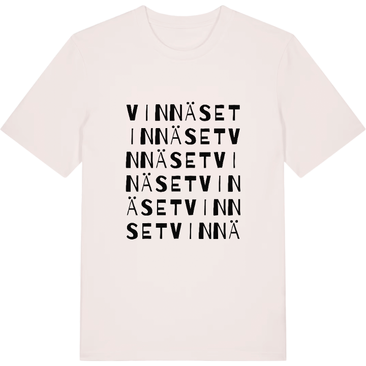 Vinnäset ordlek t-shirt – t-shirt från PinShirt