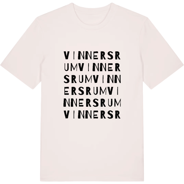 Vinnersrum ordlek t-shirt – t-shirt från PinShirt