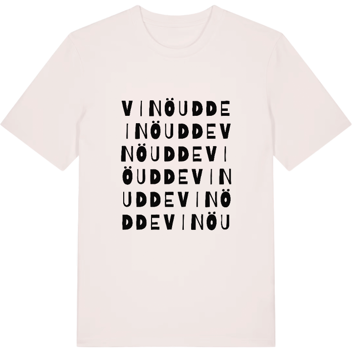 Vinö udde ordlek t-shirt – t-shirt från PinShirt
