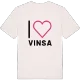Jag älskar Vinsa t-shirt stort tryck