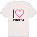 Jag älskar Vinsta t-shirt stort tryck
