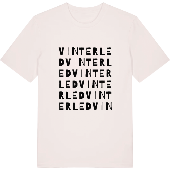 Vinterled ordlek t-shirt – t-shirt från PinShirt