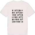 Vintermyr ordlek t-shirt