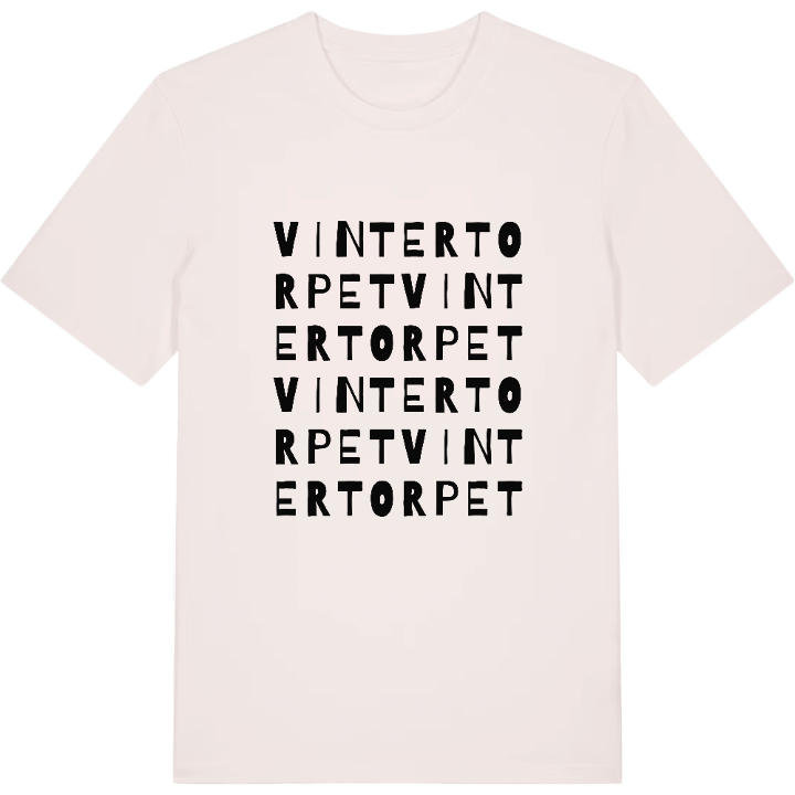 Vintertorpet ordlek t-shirt – t-shirt från PinShirt