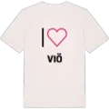 Jag älskar Viö t-shirt stort tryck