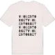 Violentorget ordlek t-shirt