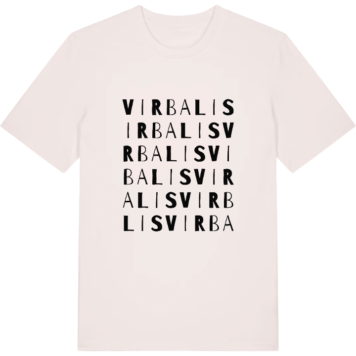 Virbalis ordlek t-shirt – t-shirt från PinShirt