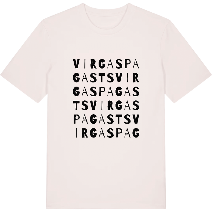 Virgas pagasts ordlek t-shirt – t-shirt från PinShirt