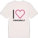 Jag älskar Virkenhult t-shirt stort tryck