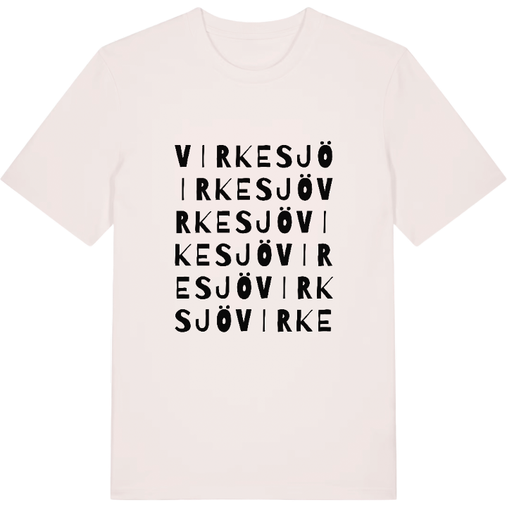 Virkesjö ordlek t-shirt – t-shirt från PinShirt