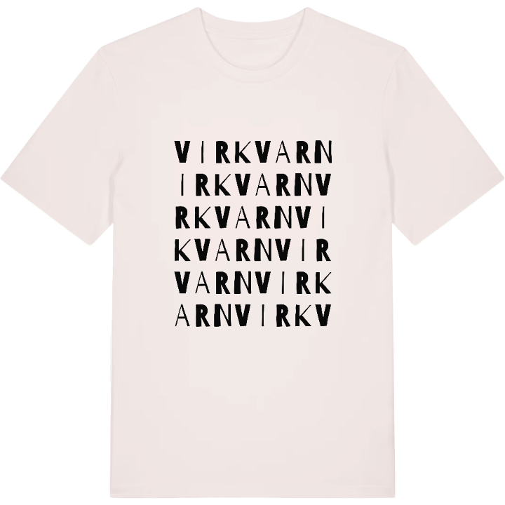 Virkvarn ordlek t-shirt – t-shirt från PinShirt