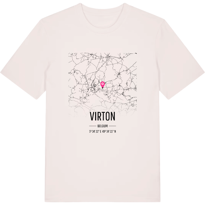 Virton karta t-shirt – t-shirt från PinShirt