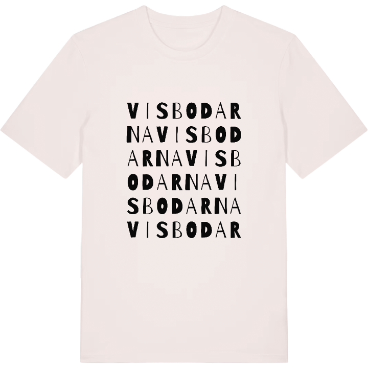 Visbodarna ordlek t-shirt – t-shirt från PinShirt
