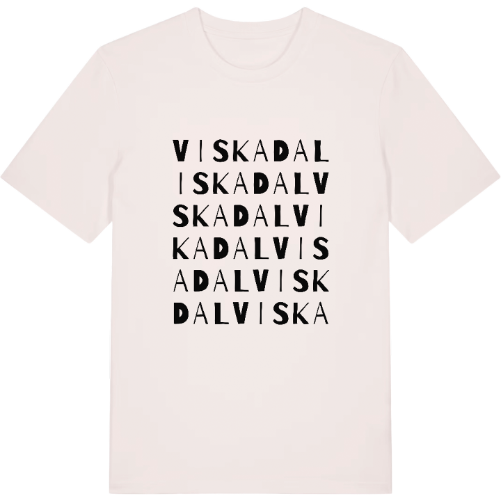 Viskadal ordlek t-shirt – t-shirt från PinShirt