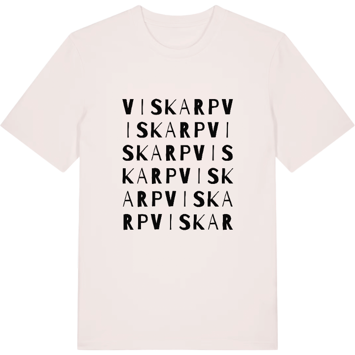 Viskarp ordlek t-shirt – t-shirt från PinShirt