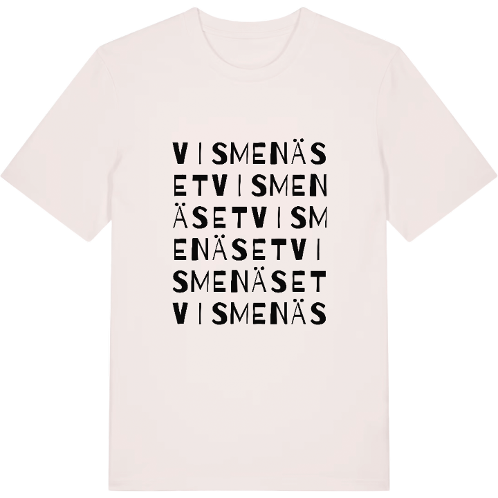 Vismenäset ordlek t-shirt – t-shirt från PinShirt