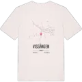 Vissängen karta t-shirt
