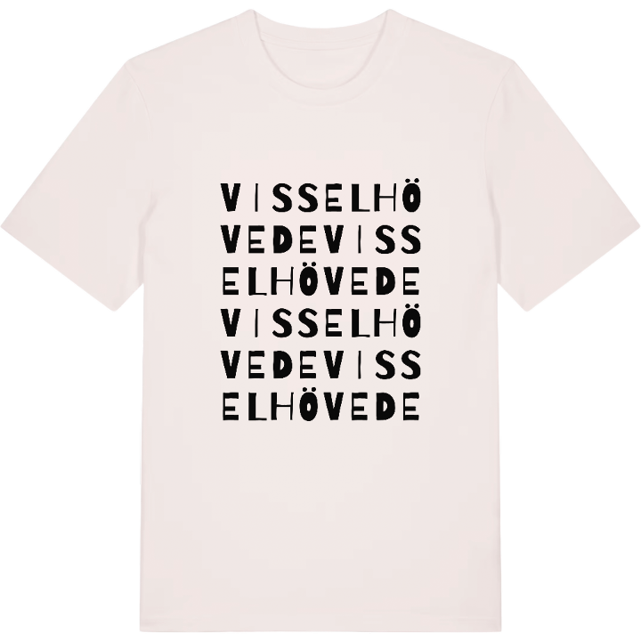 Visselhövede ordlek t-shirt – t-shirt från PinShirt