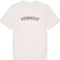 Vitahult böjd t-shirt