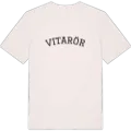 Vitarör böjd t-shirt