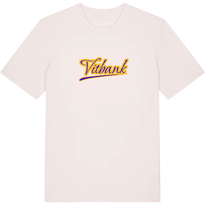 Vitbank baseball t-shirt – t-shirt från PinShirt