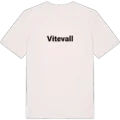 Vitevall fetstil t-shirt