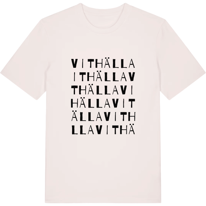 Vithälla ordlek t-shirt – t-shirt från PinShirt
