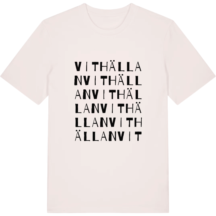 Vithällan ordlek t-shirt – t-shirt från PinShirt