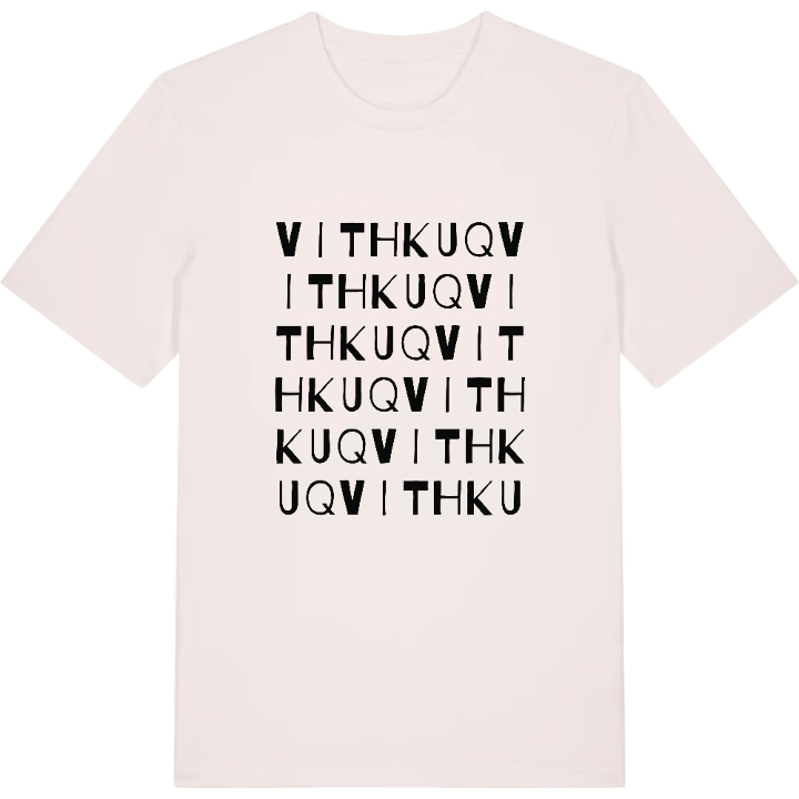 Vithkuq ordlek t-shirt – t-shirt från PinShirt