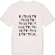 Vithult ordlek t-shirt