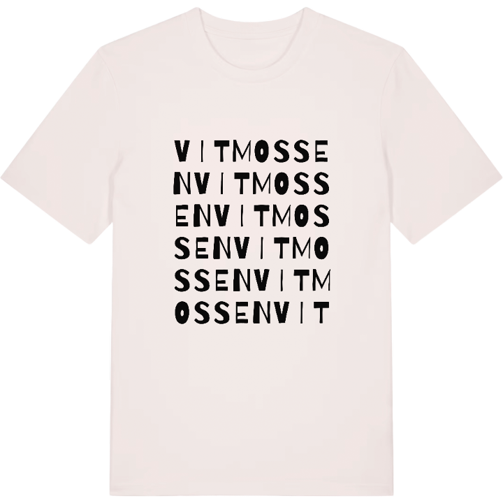 Vitmossen ordlek t-shirt – t-shirt från PinShirt