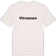 Vitmossen fetstil t-shirt