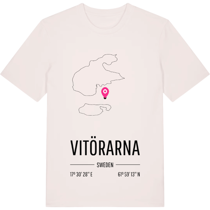 Vitörarna karta t-shirt – t-shirt från PinShirt