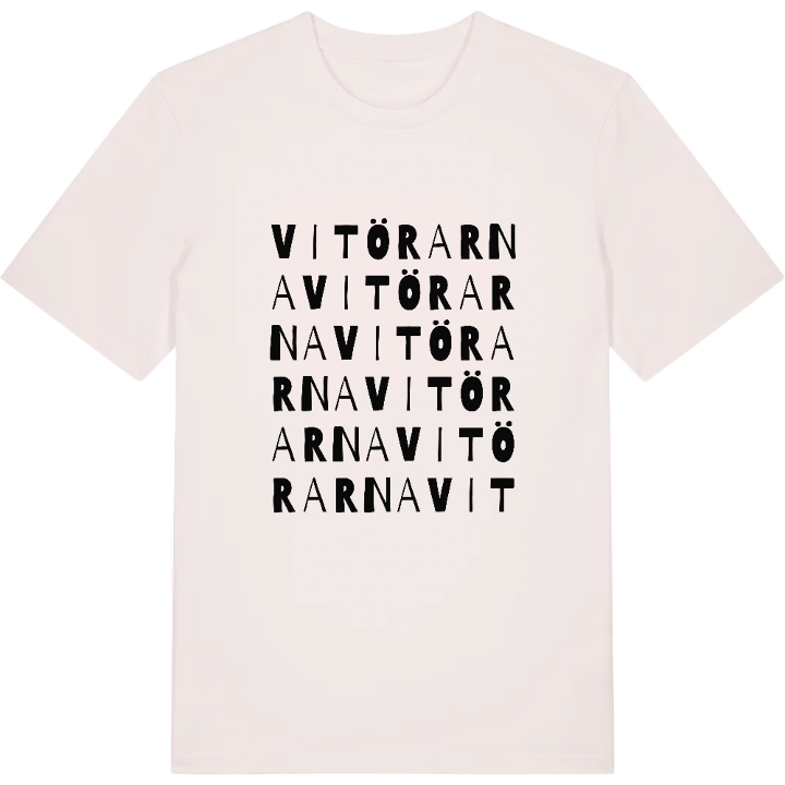 Vitörarna ordlek t-shirt – t-shirt från PinShirt