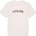 Vitsjön böjd t-shirt