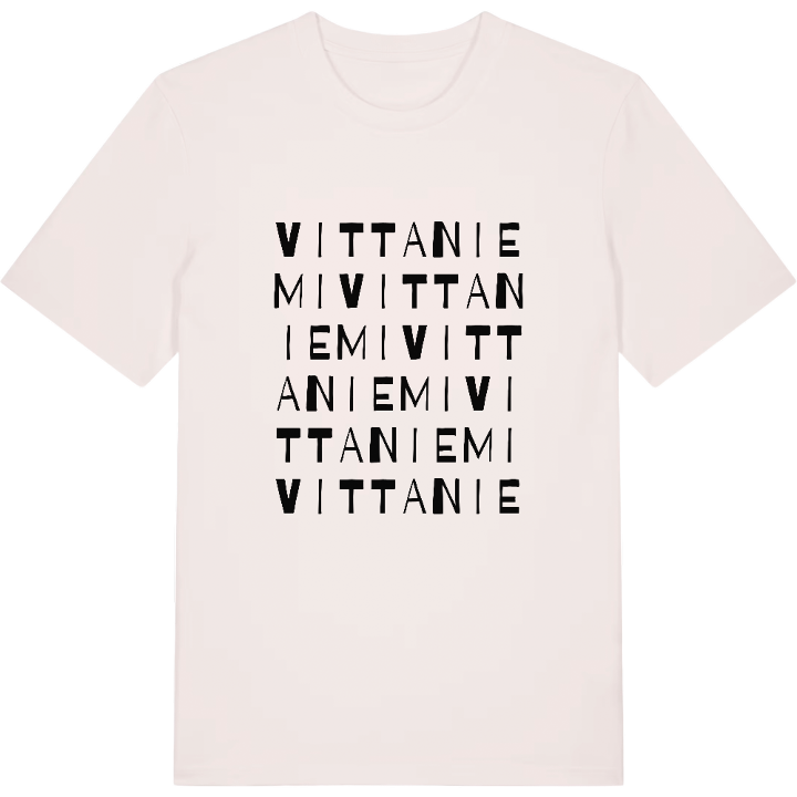 Vittaniemi ordlek t-shirt – t-shirt från PinShirt