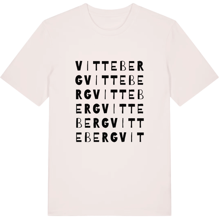 Vitteberg ordlek t-shirt – t-shirt från PinShirt