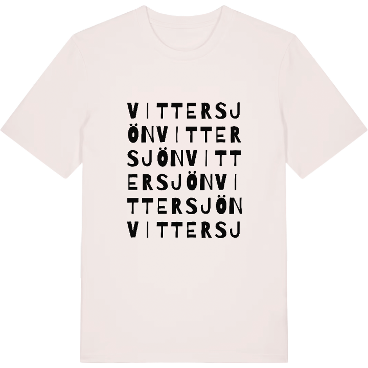 Vittersjön ordlek t-shirt – t-shirt från PinShirt